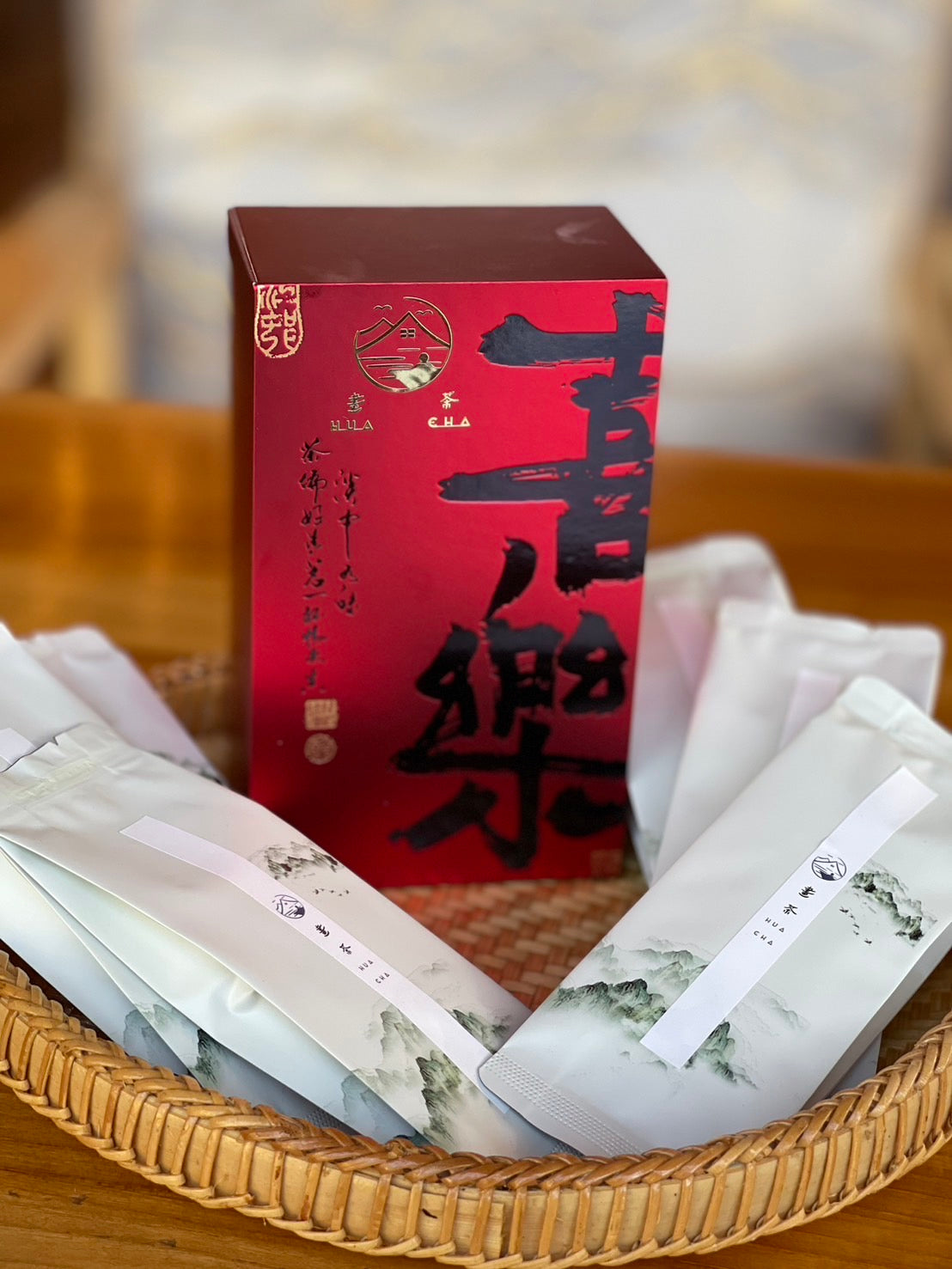 Taiwan Jasmine tea box ชามะลิ ชาไต้หวัน